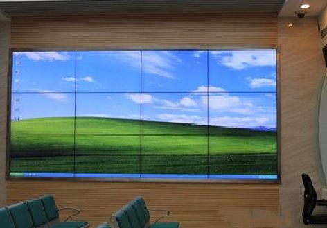 泰州液晶拼接屏的另类用法。